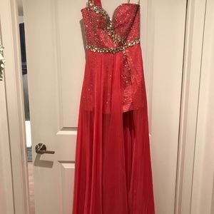 Sherri Hill Romper Prom Dress